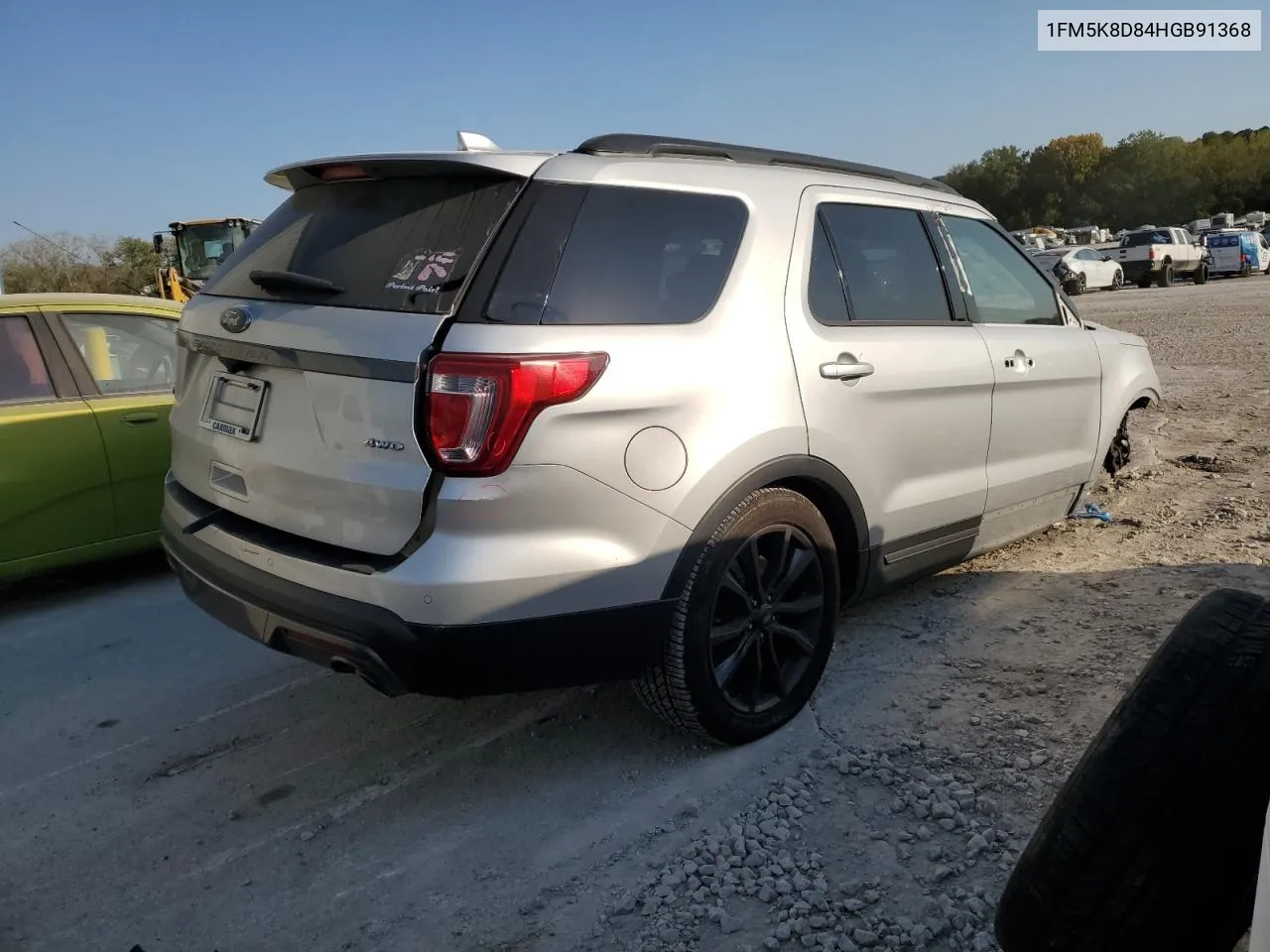 1FM5K8D84HGB91368 2017 Ford Explorer Xlt