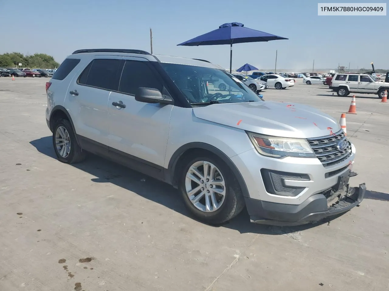 2017 Ford Explorer VIN: 1FM5K7B80HGC09409 Lot: 74801454