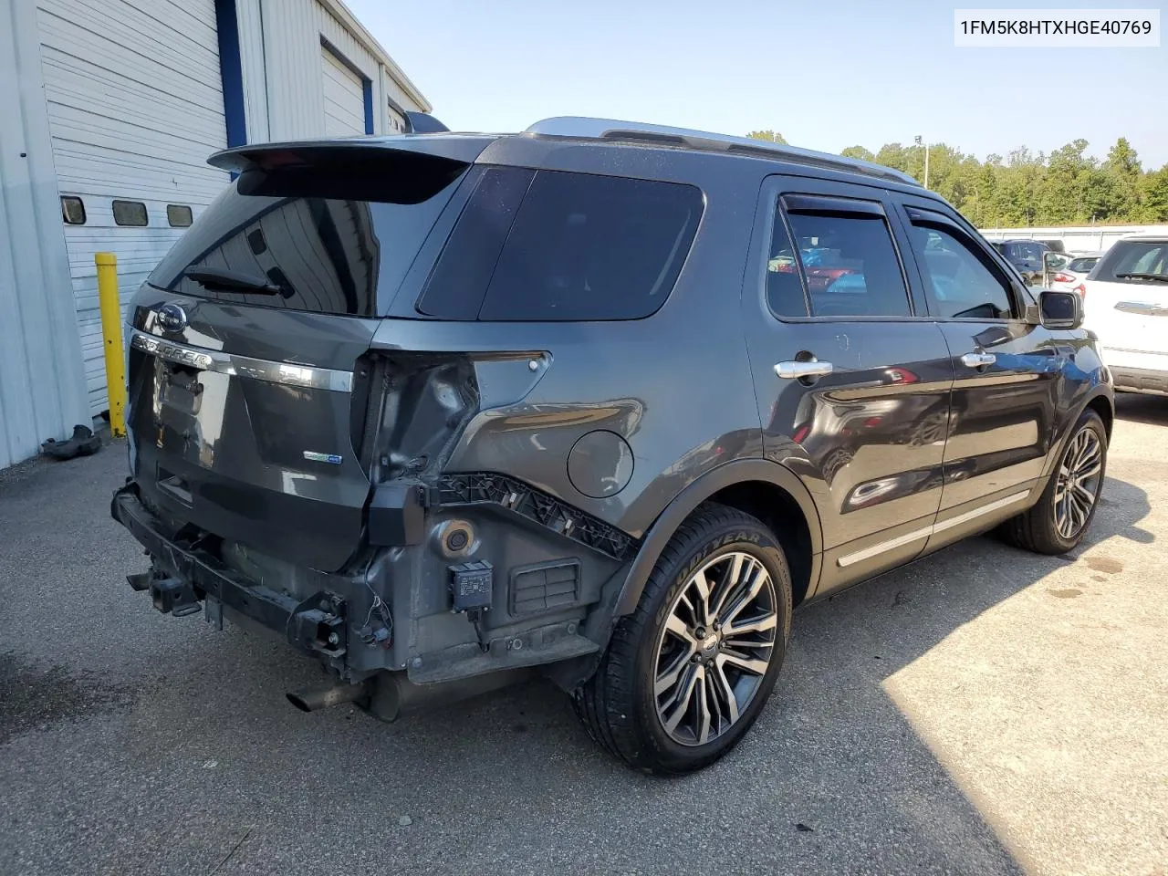 2017 Ford Explorer Platinum VIN: 1FM5K8HTXHGE40769 Lot: 74814374