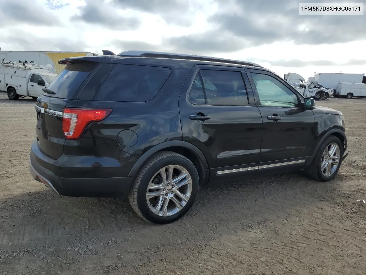 2017 Ford Explorer Xlt VIN: 1FM5K7D8XHGC05171 Lot: 74823444