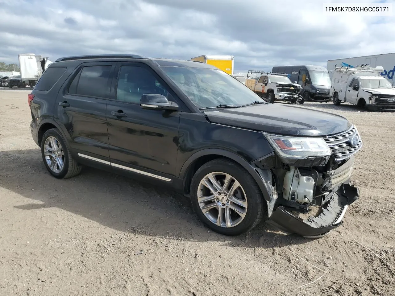 2017 Ford Explorer Xlt VIN: 1FM5K7D8XHGC05171 Lot: 74823444