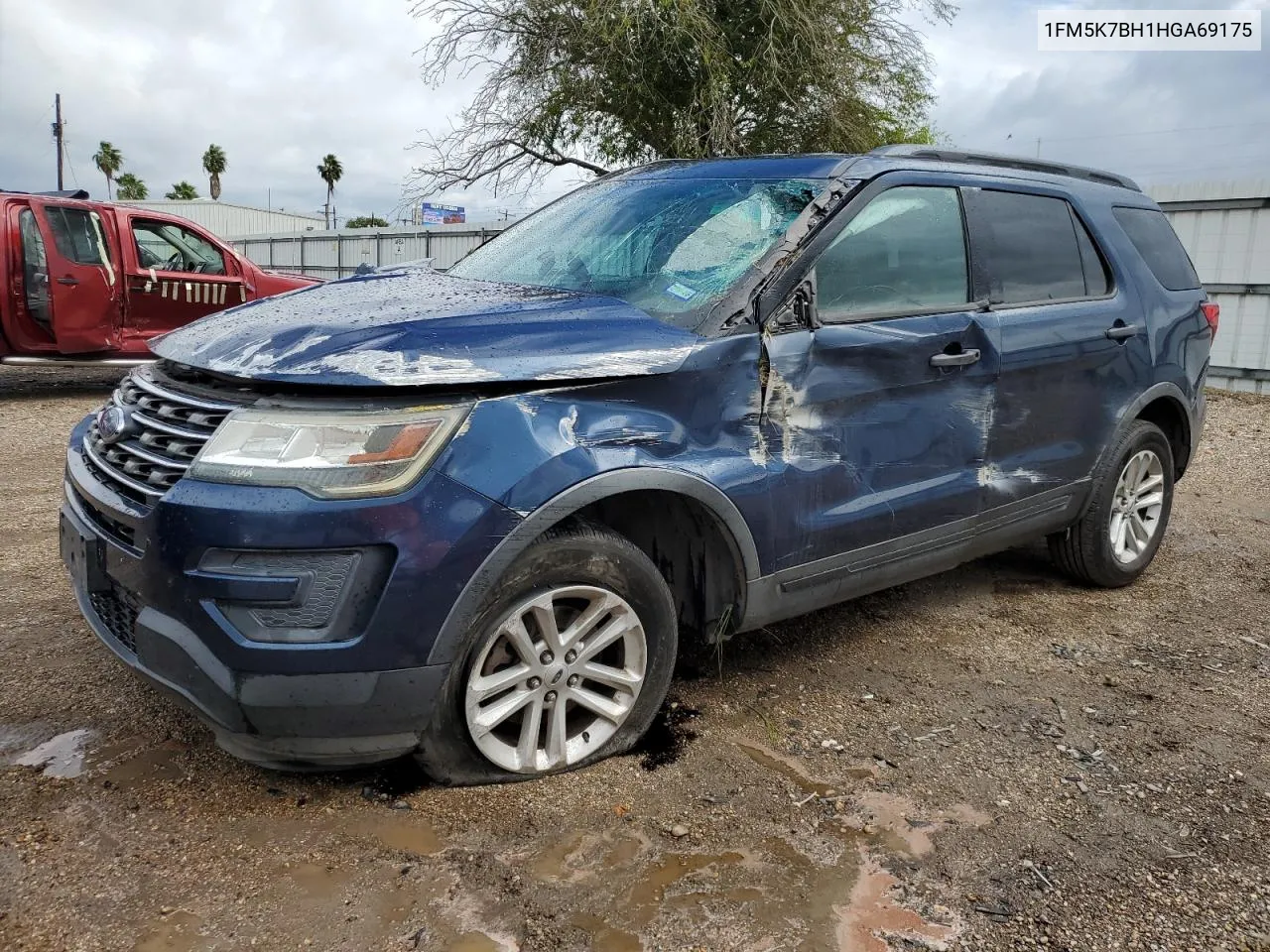 2017 Ford Explorer VIN: 1FM5K7BH1HGA69175 Lot: 74832394