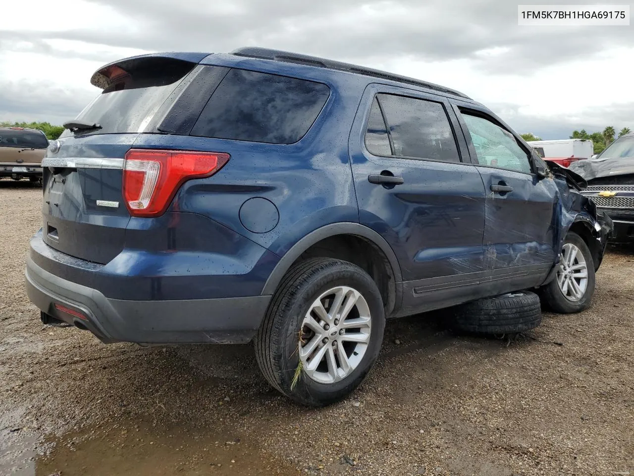 2017 Ford Explorer VIN: 1FM5K7BH1HGA69175 Lot: 74832394