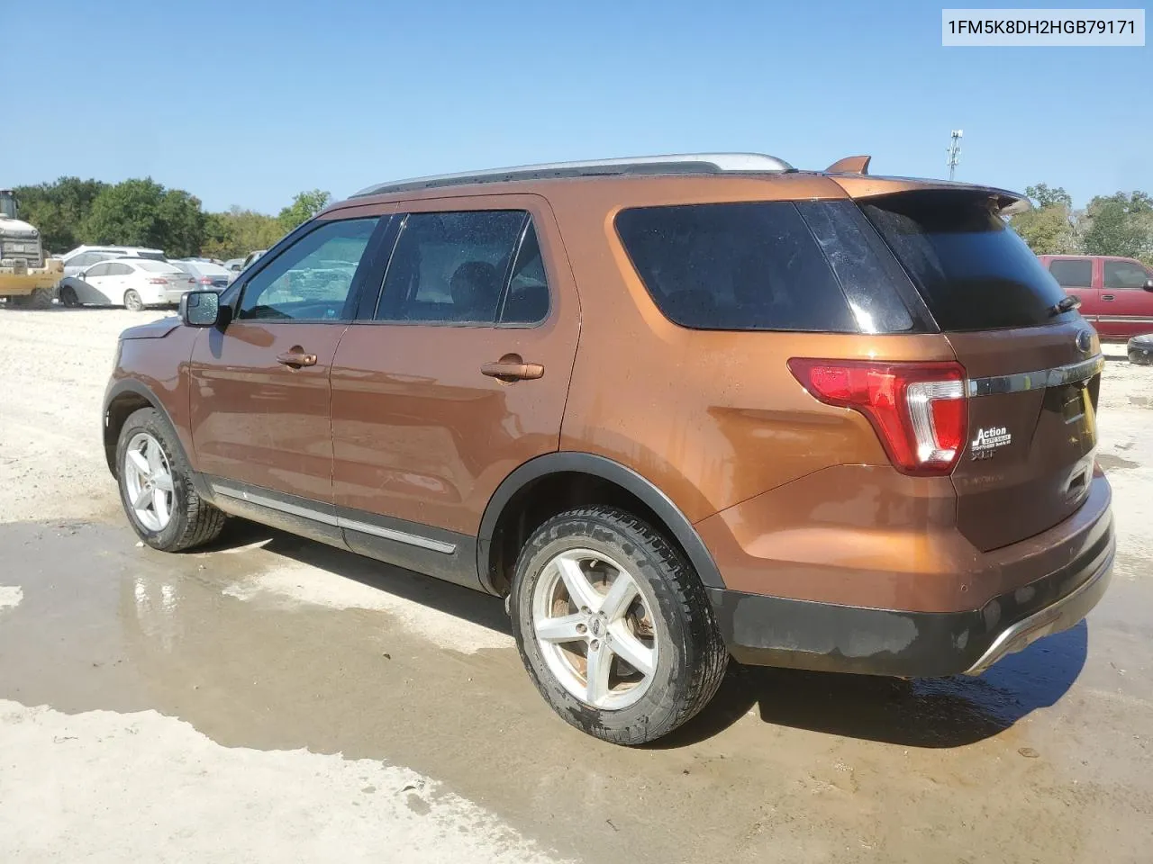 2017 Ford Explorer Xlt VIN: 1FM5K8DH2HGB79171 Lot: 74843884