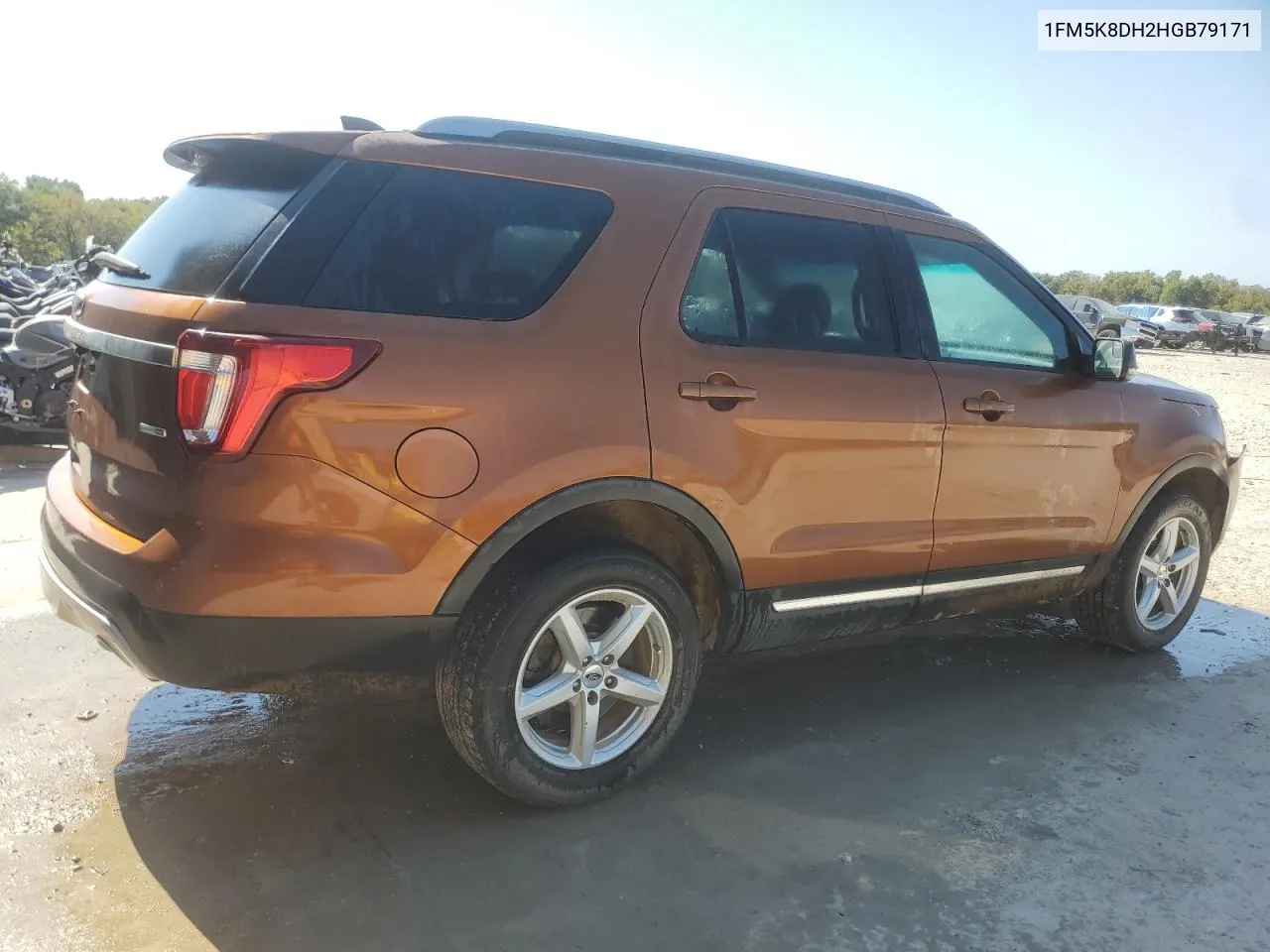 2017 Ford Explorer Xlt VIN: 1FM5K8DH2HGB79171 Lot: 74843884