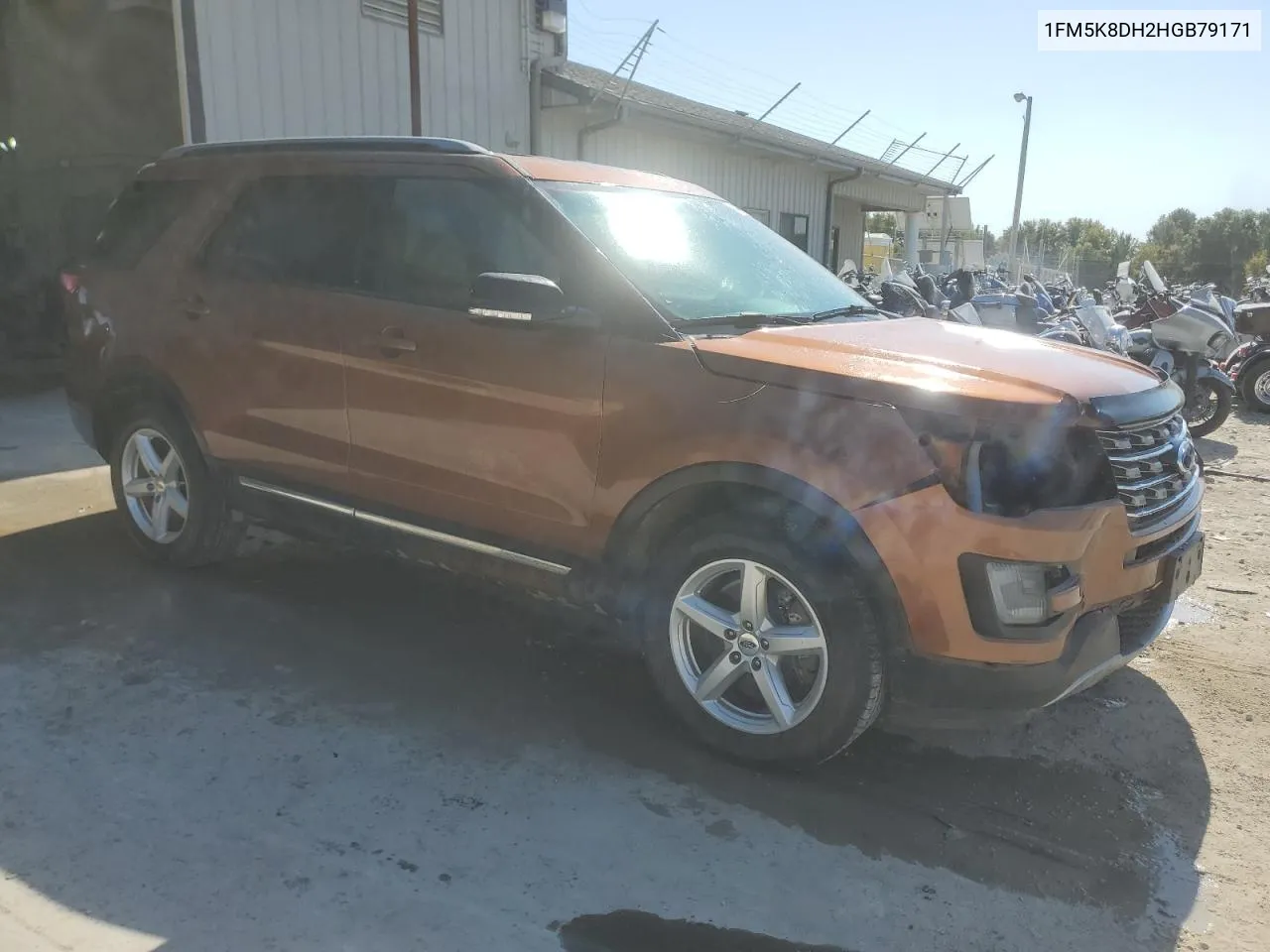 2017 Ford Explorer Xlt VIN: 1FM5K8DH2HGB79171 Lot: 74843884