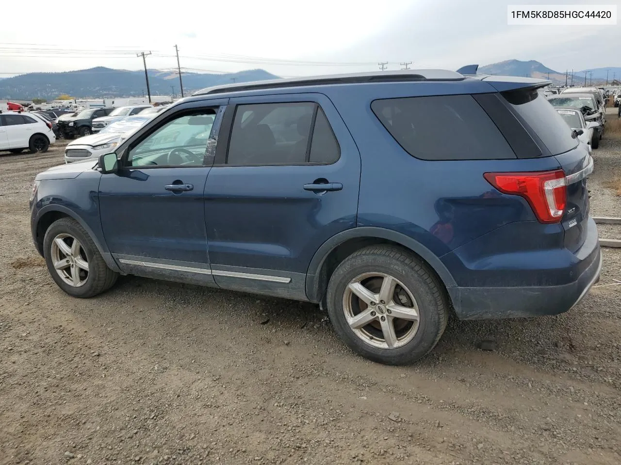 1FM5K8D85HGC44420 2017 Ford Explorer Xlt