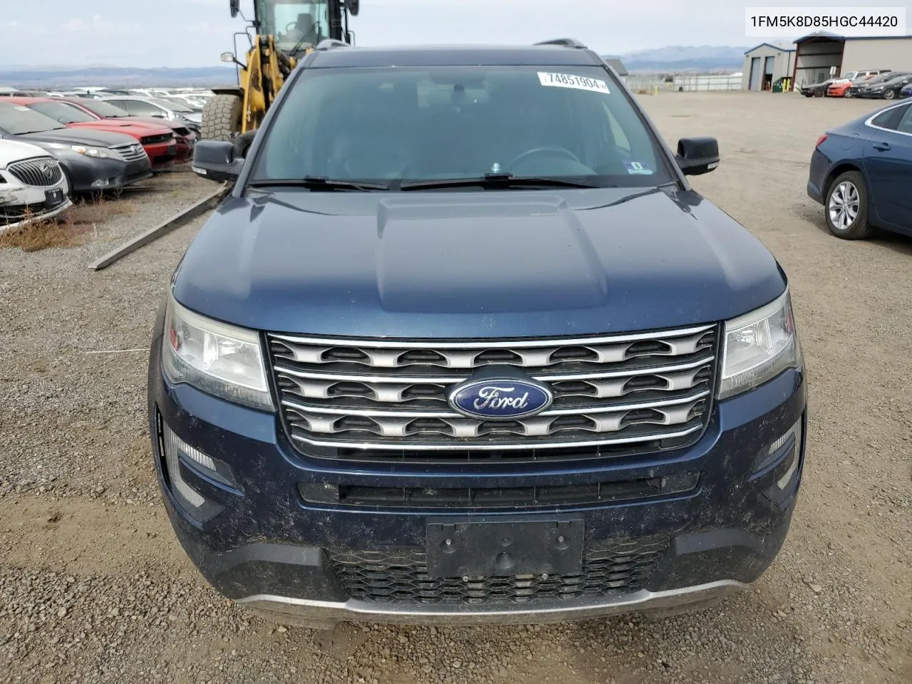 1FM5K8D85HGC44420 2017 Ford Explorer Xlt