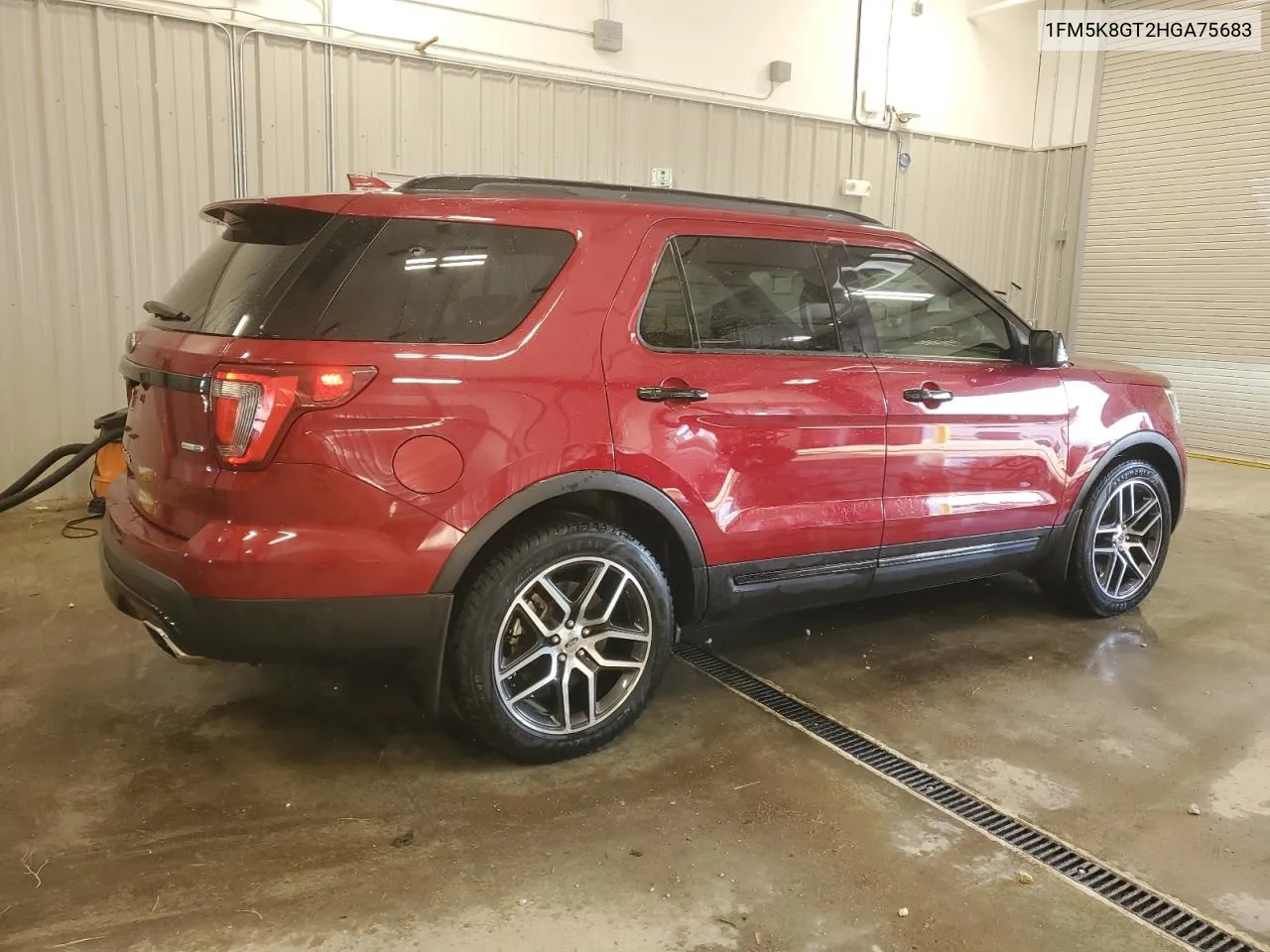 2017 Ford Explorer Sport VIN: 1FM5K8GT2HGA75683 Lot: 74985554