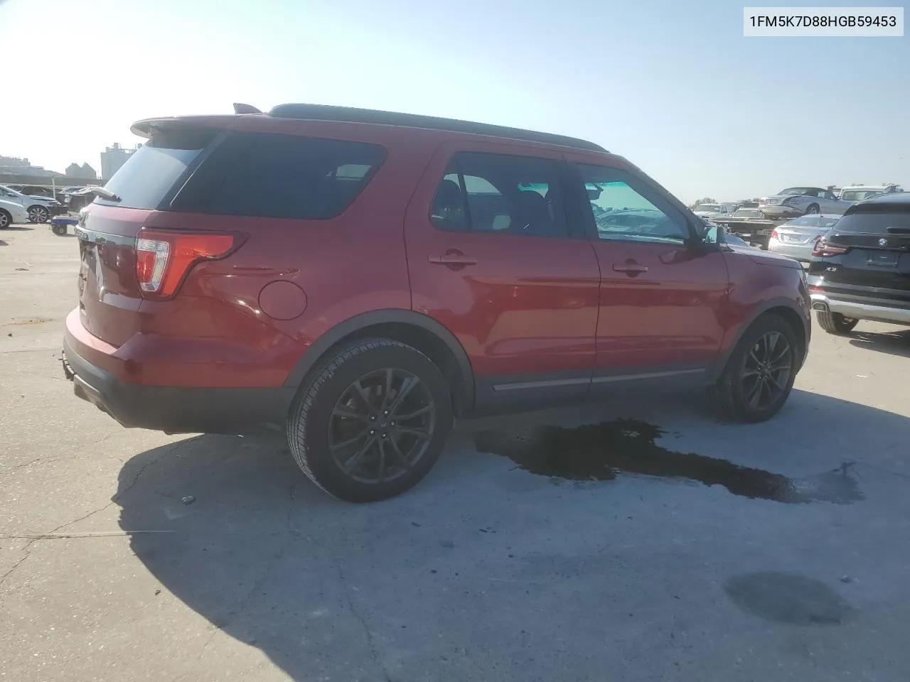 1FM5K7D88HGB59453 2017 Ford Explorer Xlt