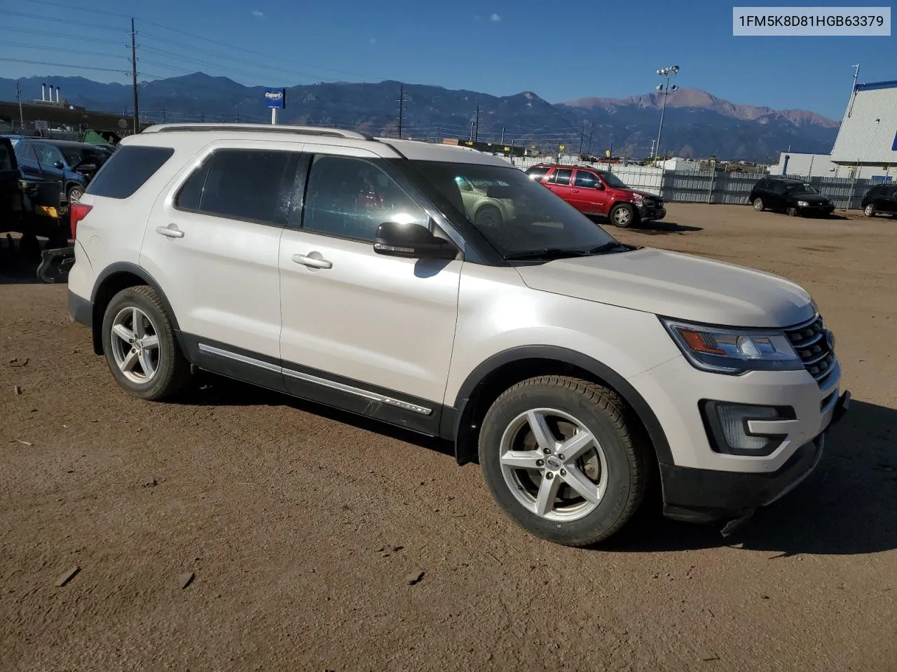 2017 Ford Explorer Xlt VIN: 1FM5K8D81HGB63379 Lot: 75087634