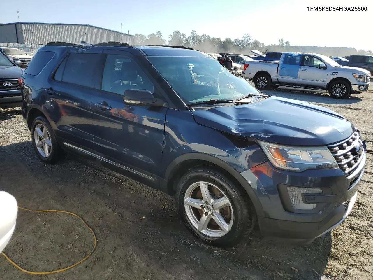 2017 Ford Explorer Xlt VIN: 1FM5K8D84HGA25500 Lot: 75235604