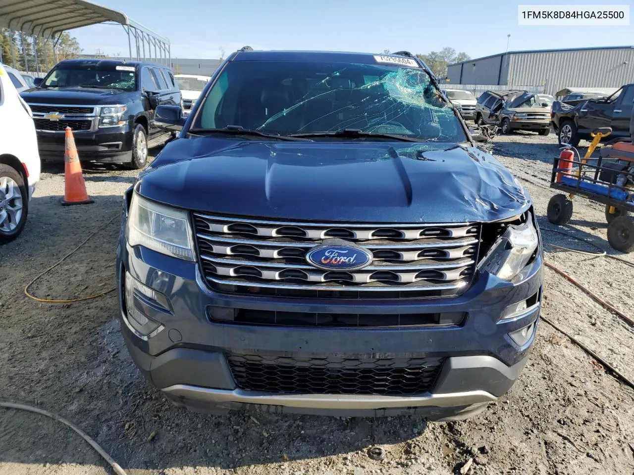 2017 Ford Explorer Xlt VIN: 1FM5K8D84HGA25500 Lot: 75235604