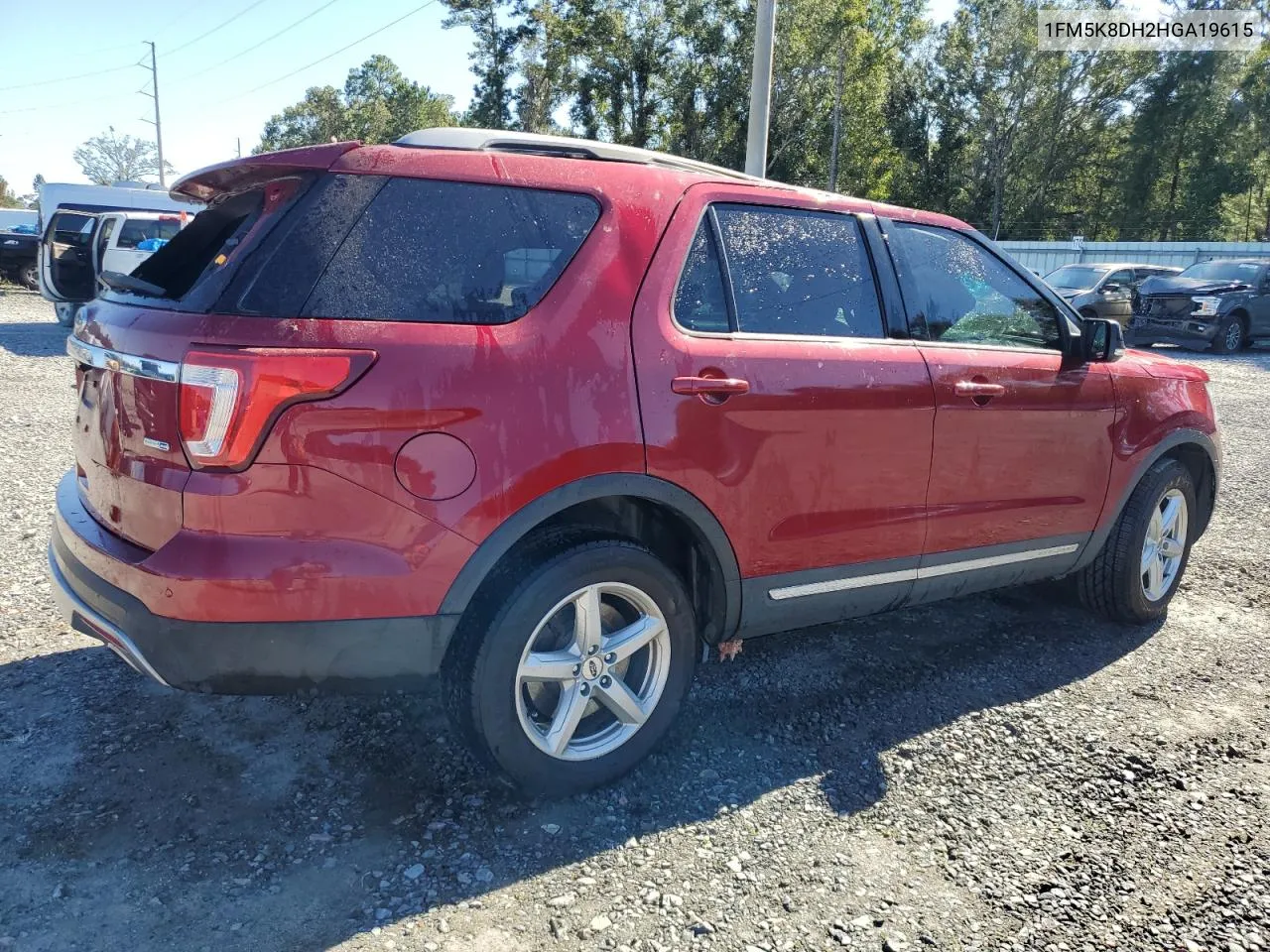 2017 Ford Explorer Xlt VIN: 1FM5K8DH2HGA19615 Lot: 75245454