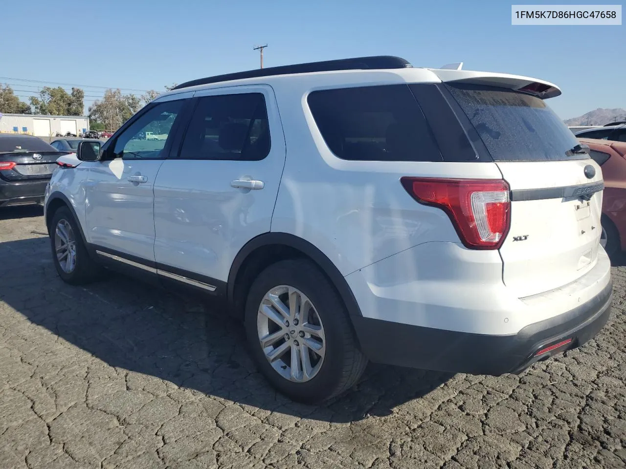 2017 Ford Explorer Xlt VIN: 1FM5K7D86HGC47658 Lot: 75301914