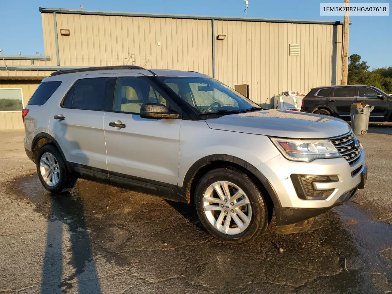 2017 Ford Explorer VIN: 1FM5K7B87HGA07618 Lot: 75418584