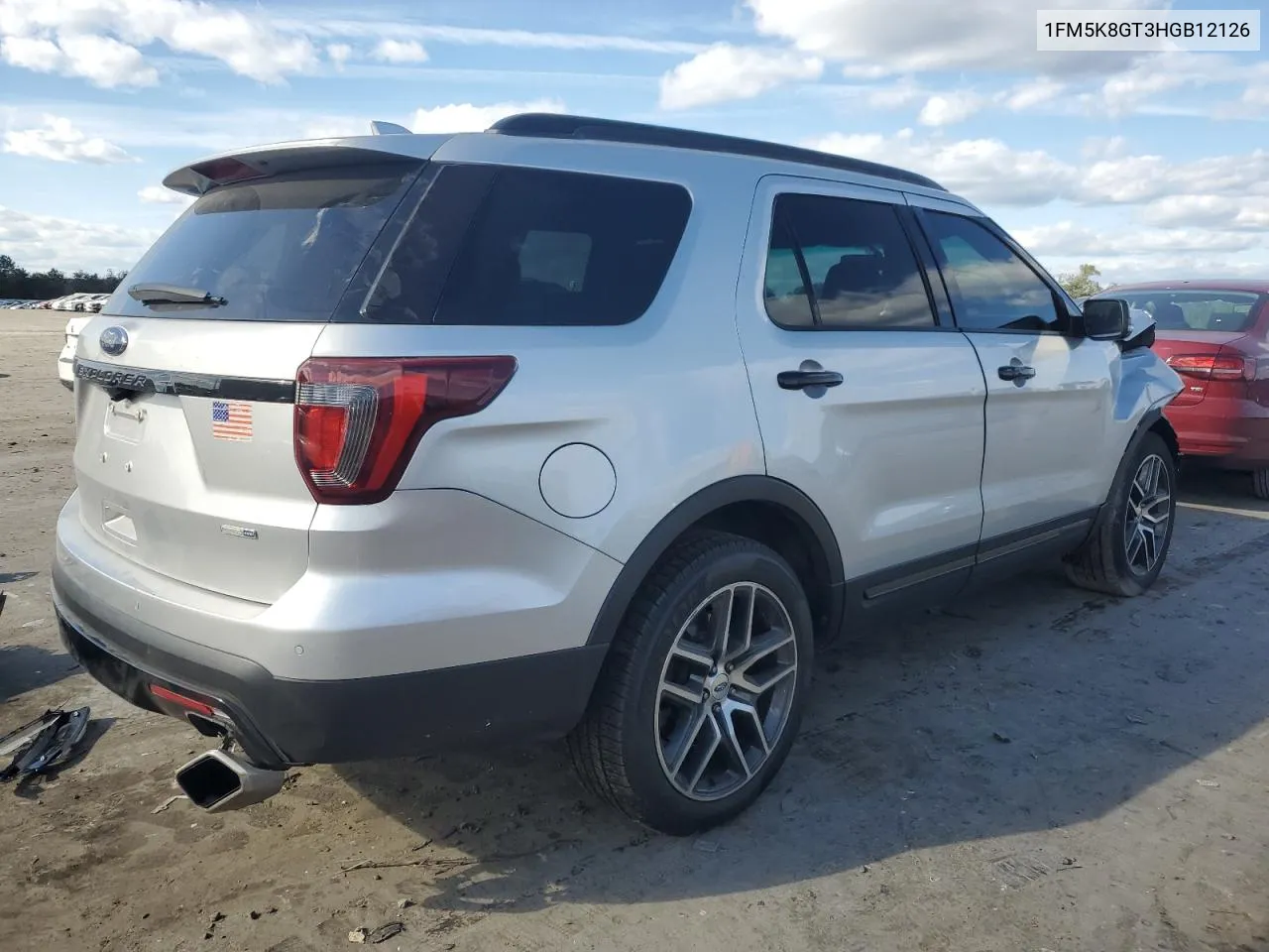 2017 Ford Explorer Sport VIN: 1FM5K8GT3HGB12126 Lot: 75465444