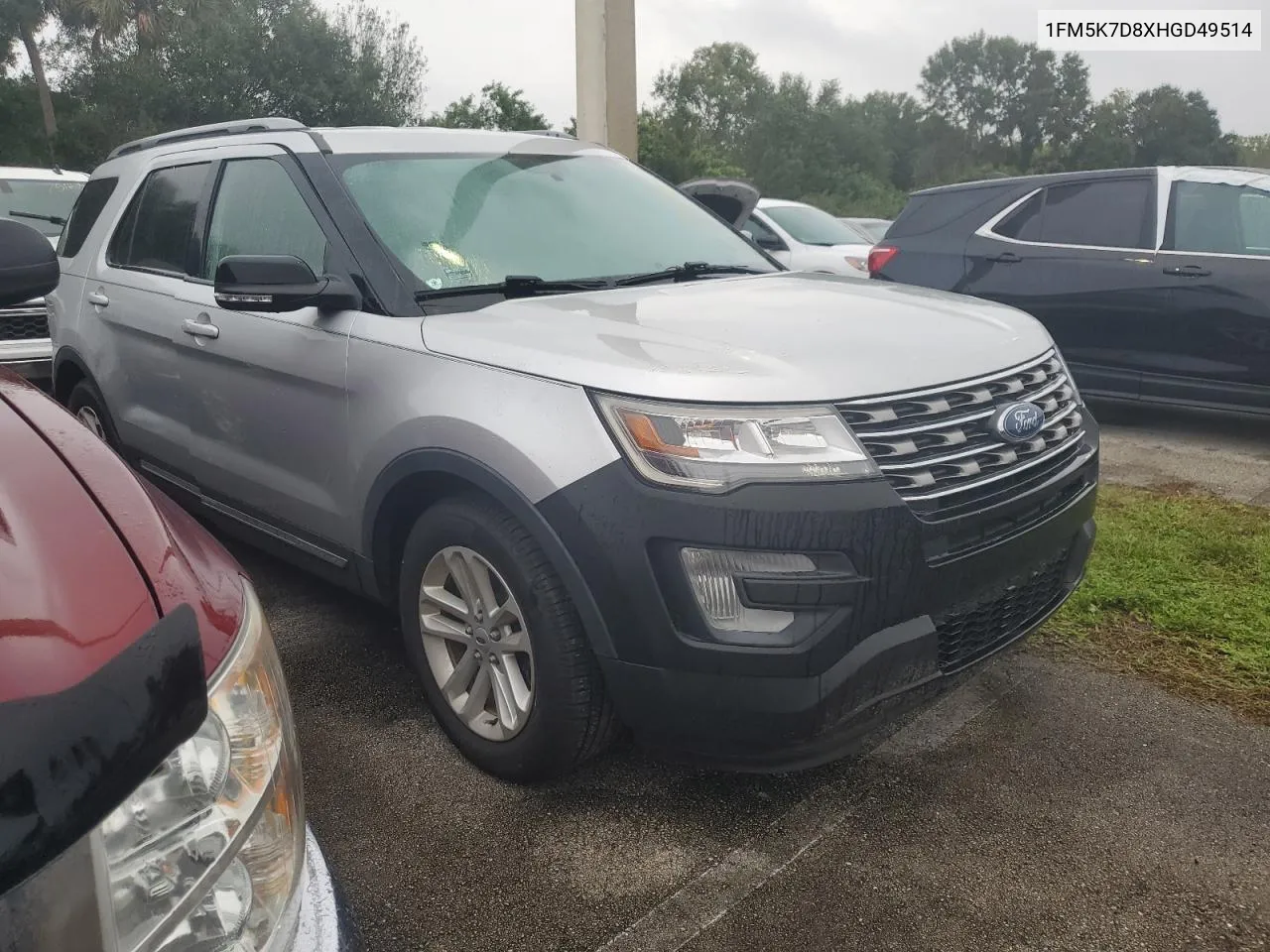 2017 Ford Explorer Xlt VIN: 1FM5K7D8XHGD49514 Lot: 75562474