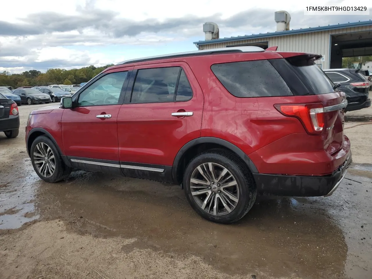 2017 Ford Explorer Platinum VIN: 1FM5K8HT9HGD13429 Lot: 75709724