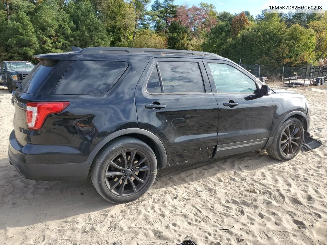 2017 Ford Explorer Xlt VIN: 1FM5K7D82HGC60293 Lot: 75838314