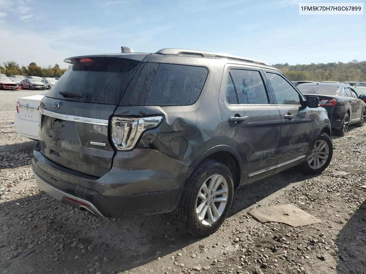 2017 Ford Explorer Xlt VIN: 1FM5K7DH7HGC67899 Lot: 76008644