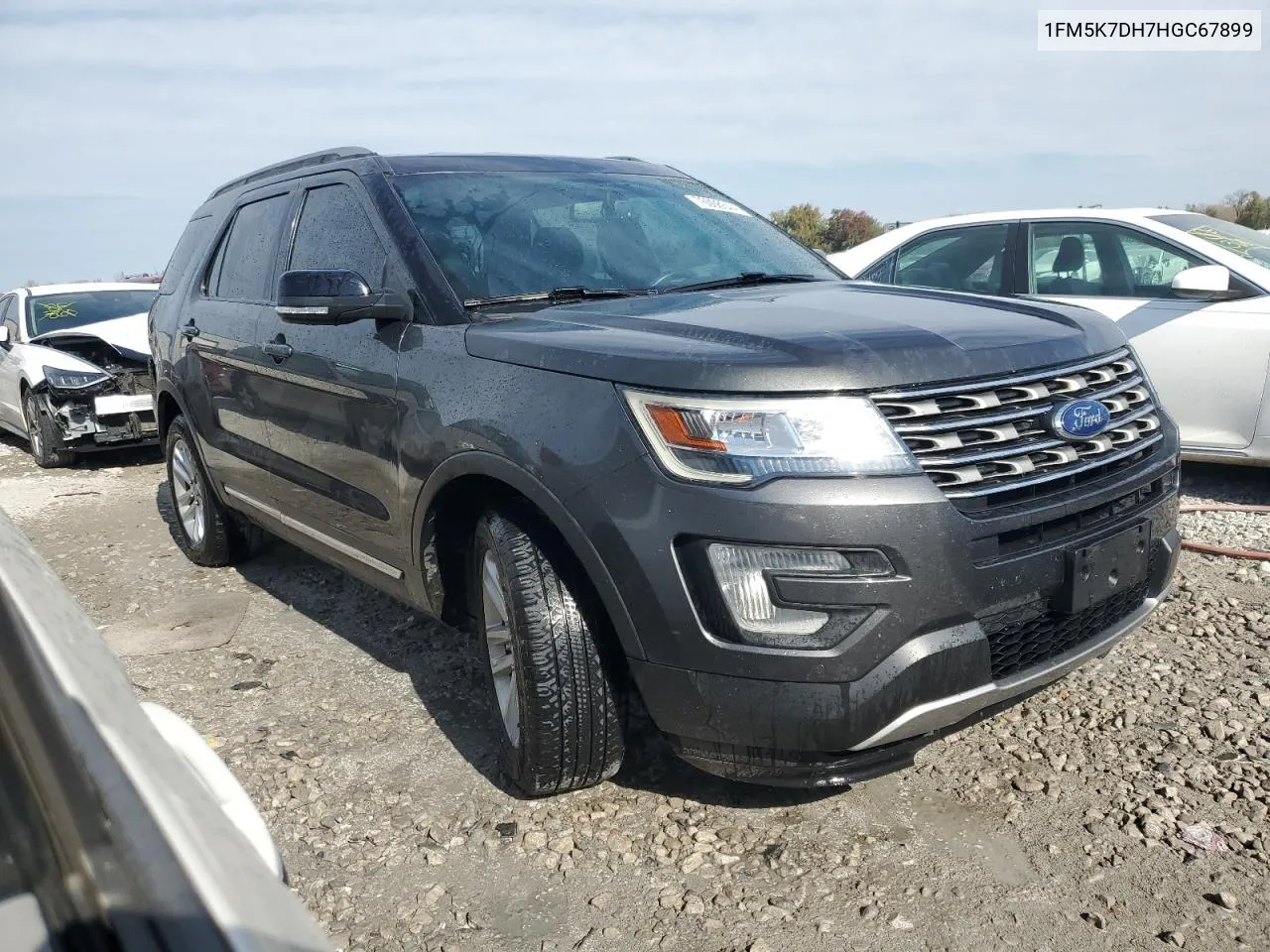 2017 Ford Explorer Xlt VIN: 1FM5K7DH7HGC67899 Lot: 76008644