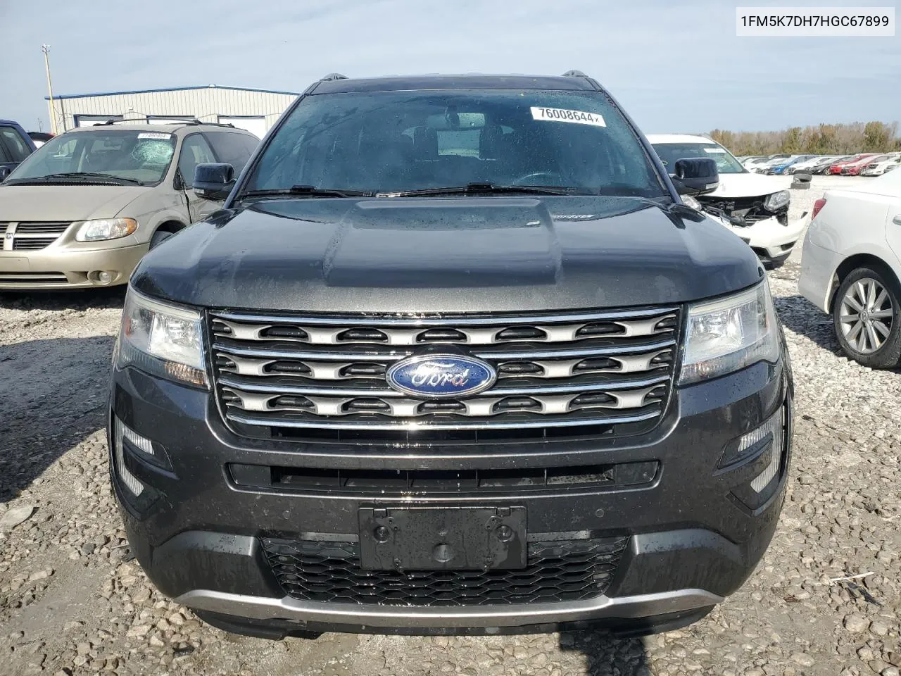 2017 Ford Explorer Xlt VIN: 1FM5K7DH7HGC67899 Lot: 76008644