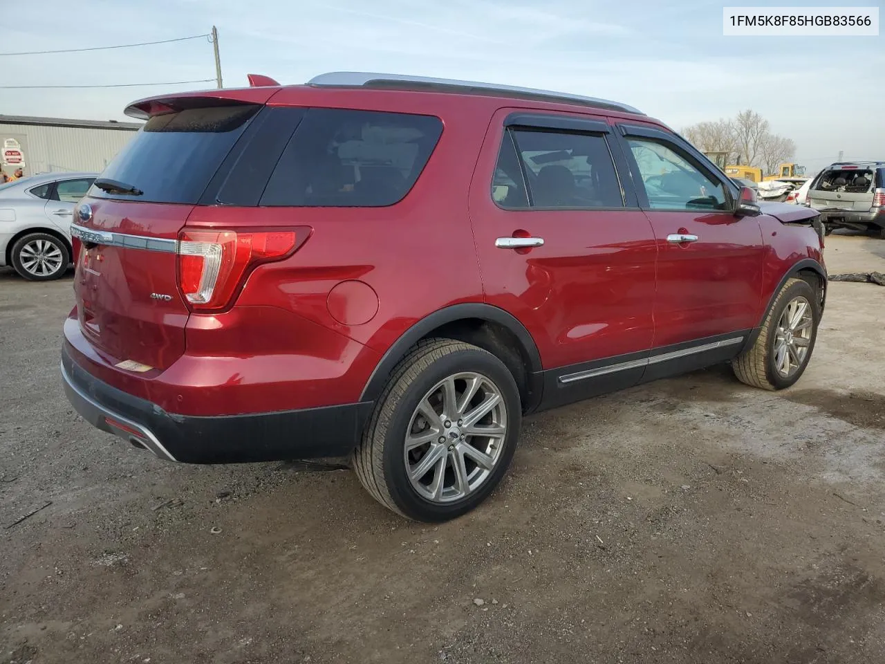 2017 Ford Explorer Limited VIN: 1FM5K8F85HGB83566 Lot: 76120824