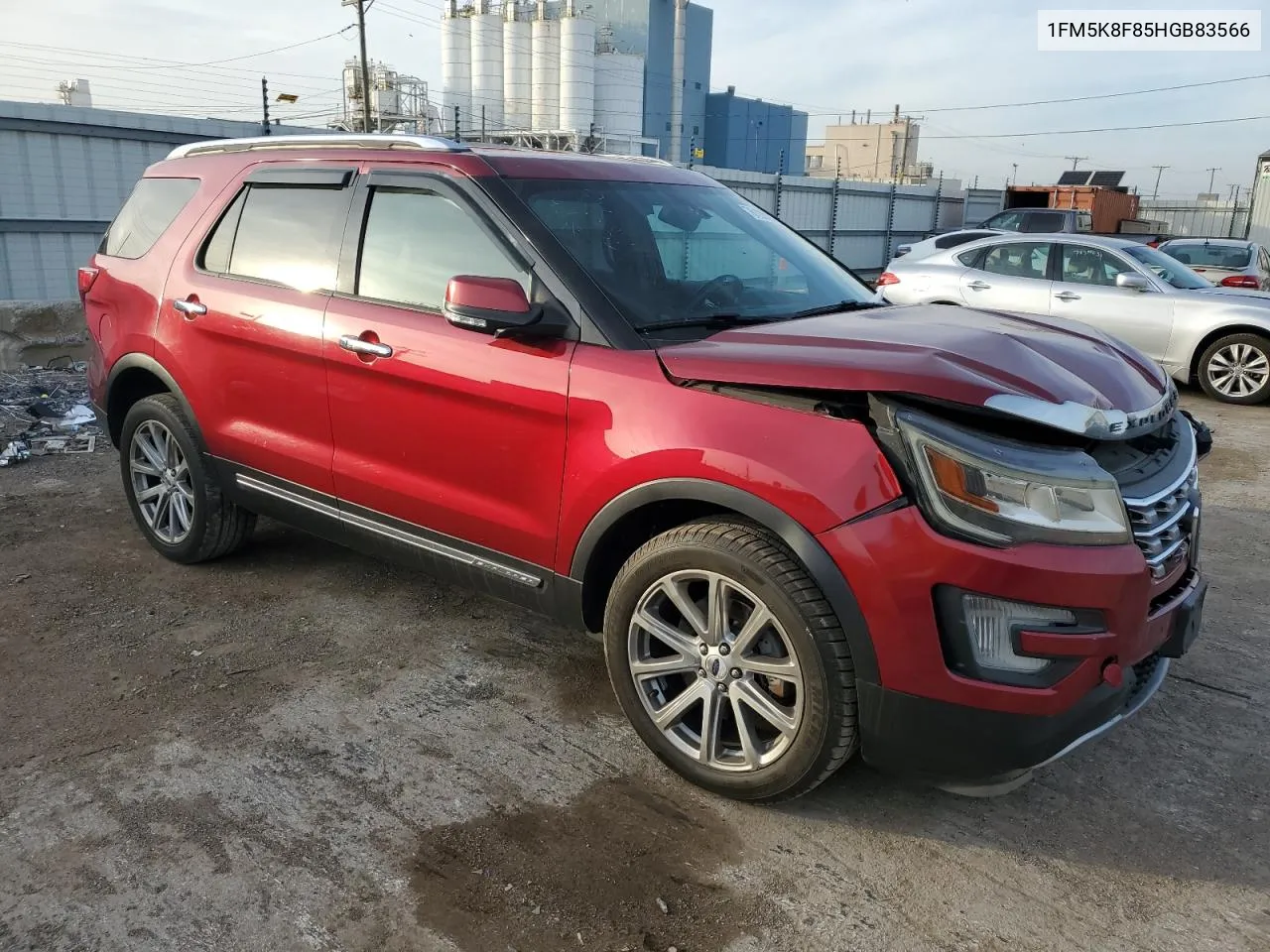 2017 Ford Explorer Limited VIN: 1FM5K8F85HGB83566 Lot: 76120824