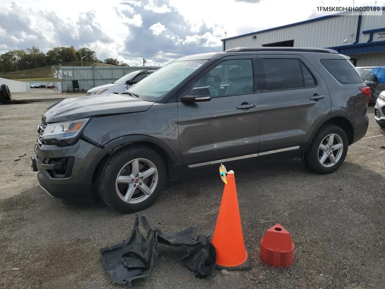 2017 Ford Explorer Xlt VIN: 1FM5K8DH4HGD20189 Lot: 76135224