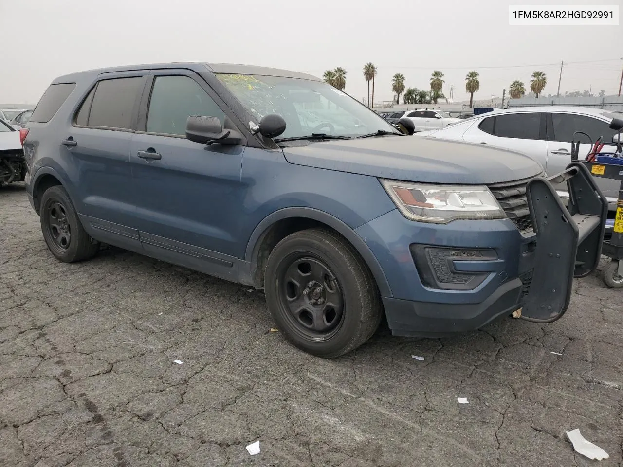 2017 Ford Explorer Police Interceptor VIN: 1FM5K8AR2HGD92991 Lot: 76135854