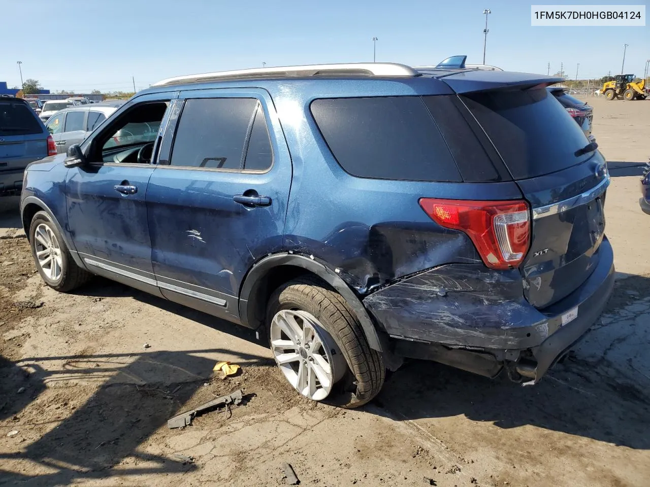 2017 Ford Explorer Xlt VIN: 1FM5K7DH0HGB04124 Lot: 76246654