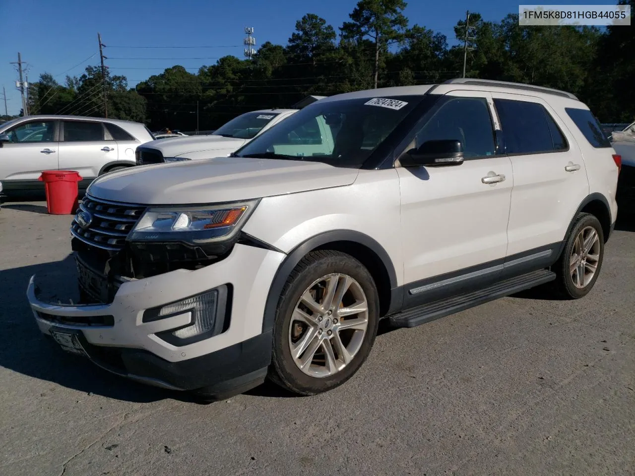 2017 Ford Explorer Xlt VIN: 1FM5K8D81HGB44055 Lot: 76247624