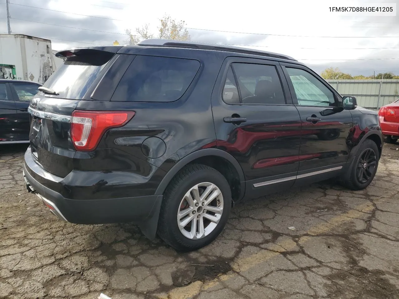 2017 Ford Explorer Xlt VIN: 1FM5K7D88HGE41205 Lot: 76251144