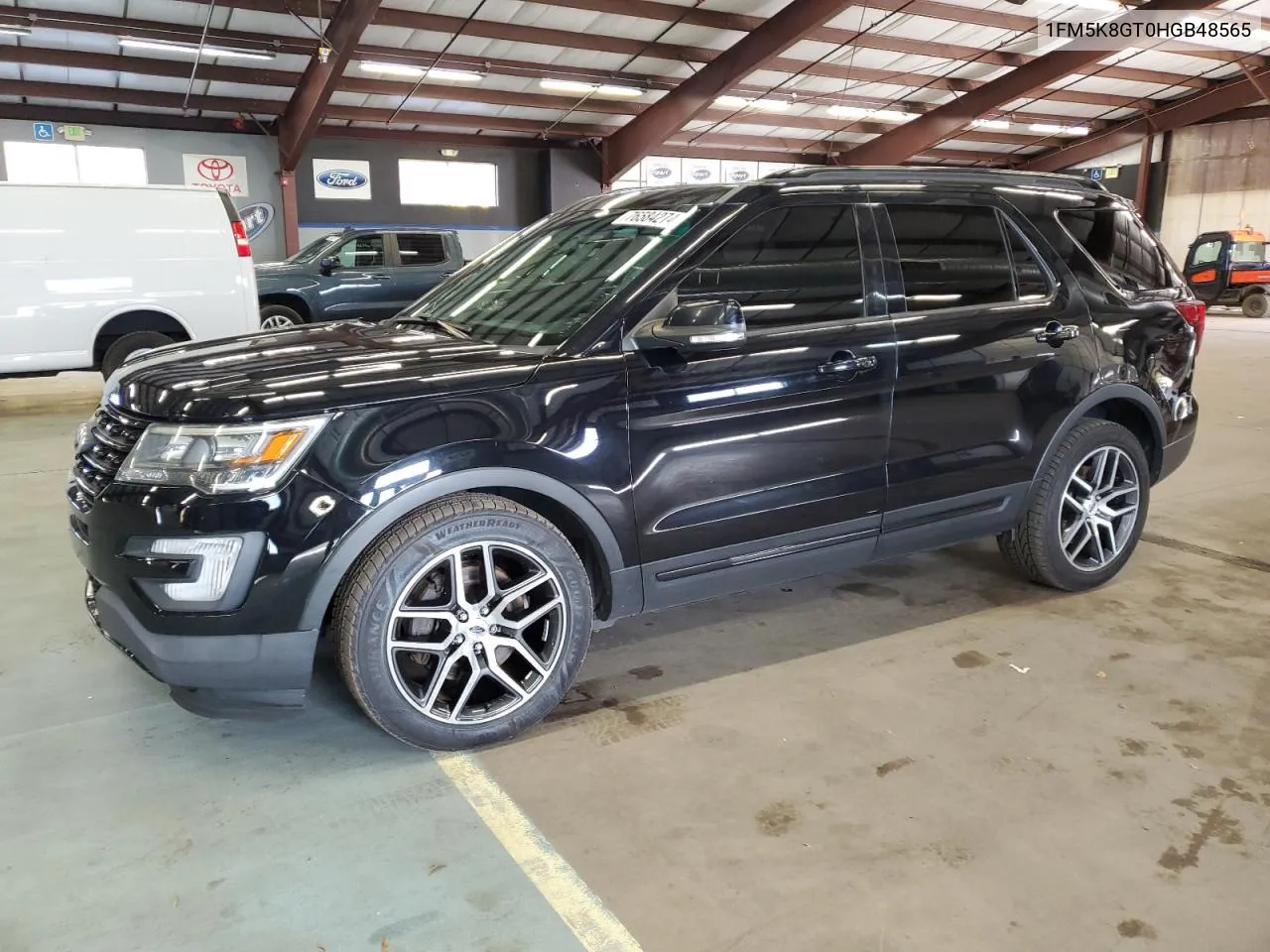 2017 Ford Explorer Sport VIN: 1FM5K8GT0HGB48565 Lot: 76584274