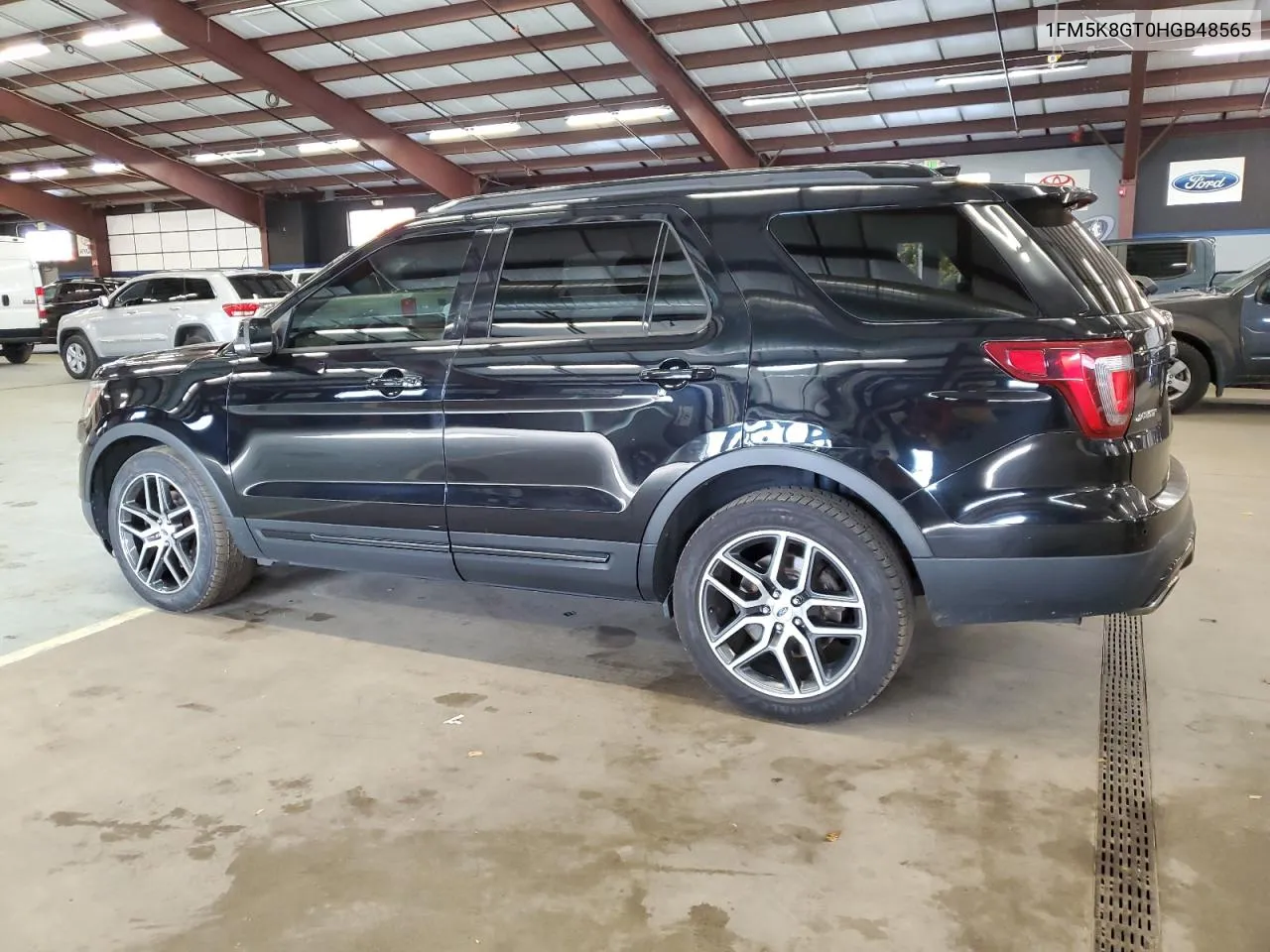 2017 Ford Explorer Sport VIN: 1FM5K8GT0HGB48565 Lot: 76584274