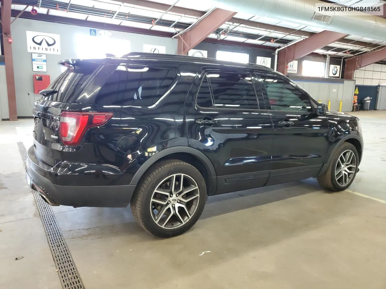 2017 Ford Explorer Sport VIN: 1FM5K8GT0HGB48565 Lot: 76584274