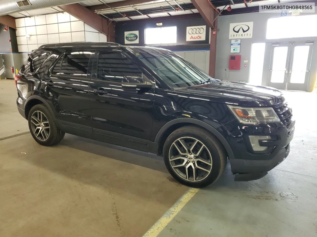 2017 Ford Explorer Sport VIN: 1FM5K8GT0HGB48565 Lot: 76584274