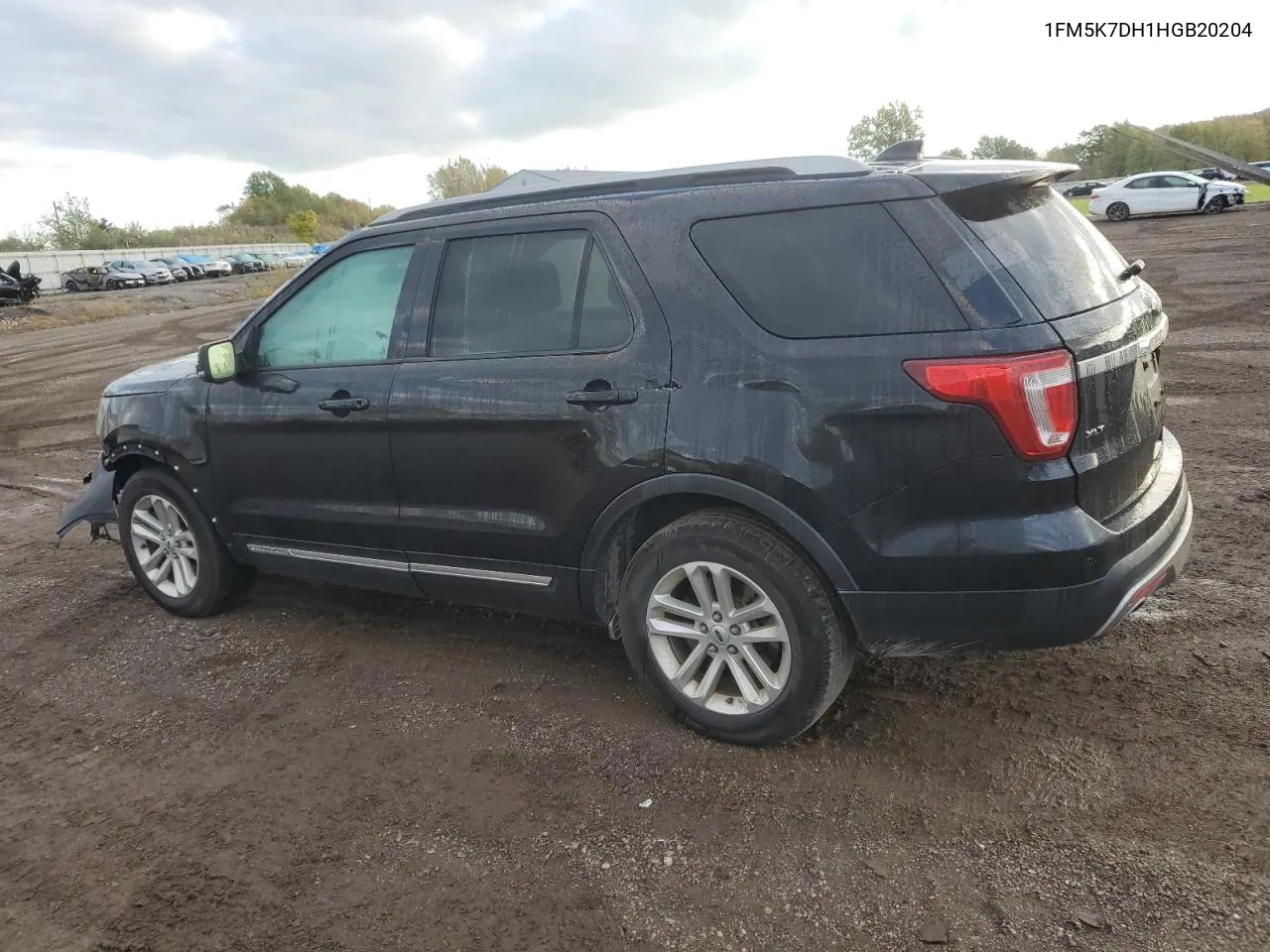 2017 Ford Explorer Xlt VIN: 1FM5K7DH1HGB20204 Lot: 76585554