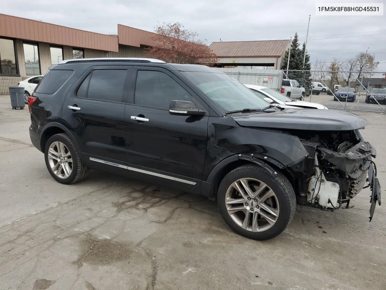 2017 Ford Explorer Limited VIN: 1FM5K8F88HGD45531 Lot: 76742734