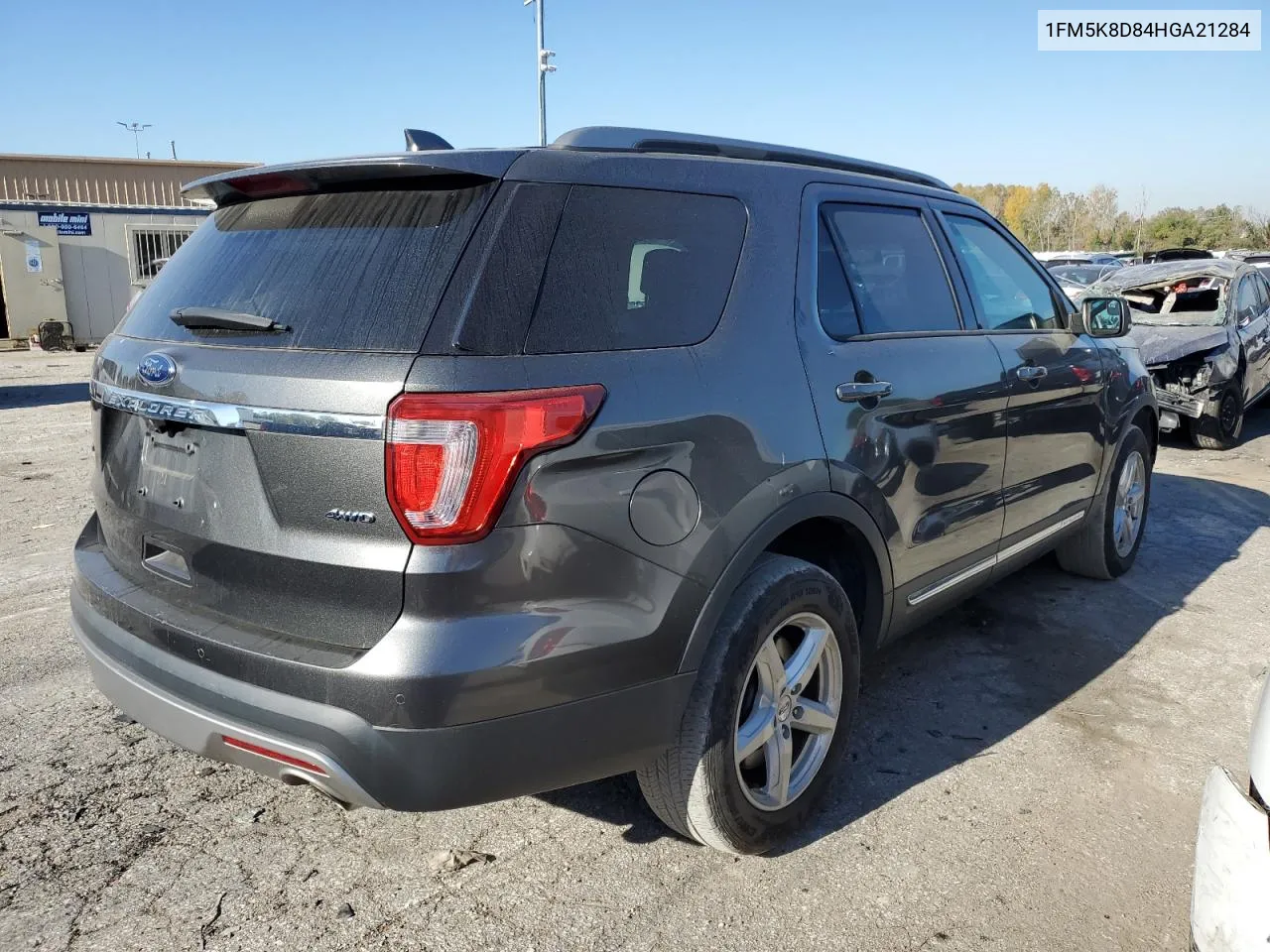 2017 Ford Explorer Xlt VIN: 1FM5K8D84HGA21284 Lot: 76810844