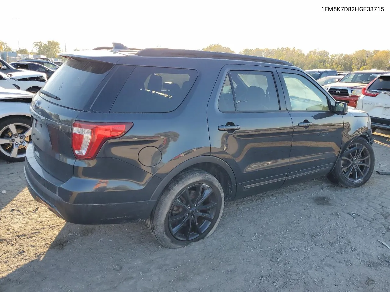 2017 Ford Explorer Xlt VIN: 1FM5K7D82HGE33715 Lot: 76829454