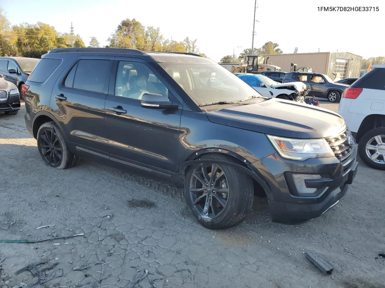 2017 Ford Explorer Xlt VIN: 1FM5K7D82HGE33715 Lot: 76829454