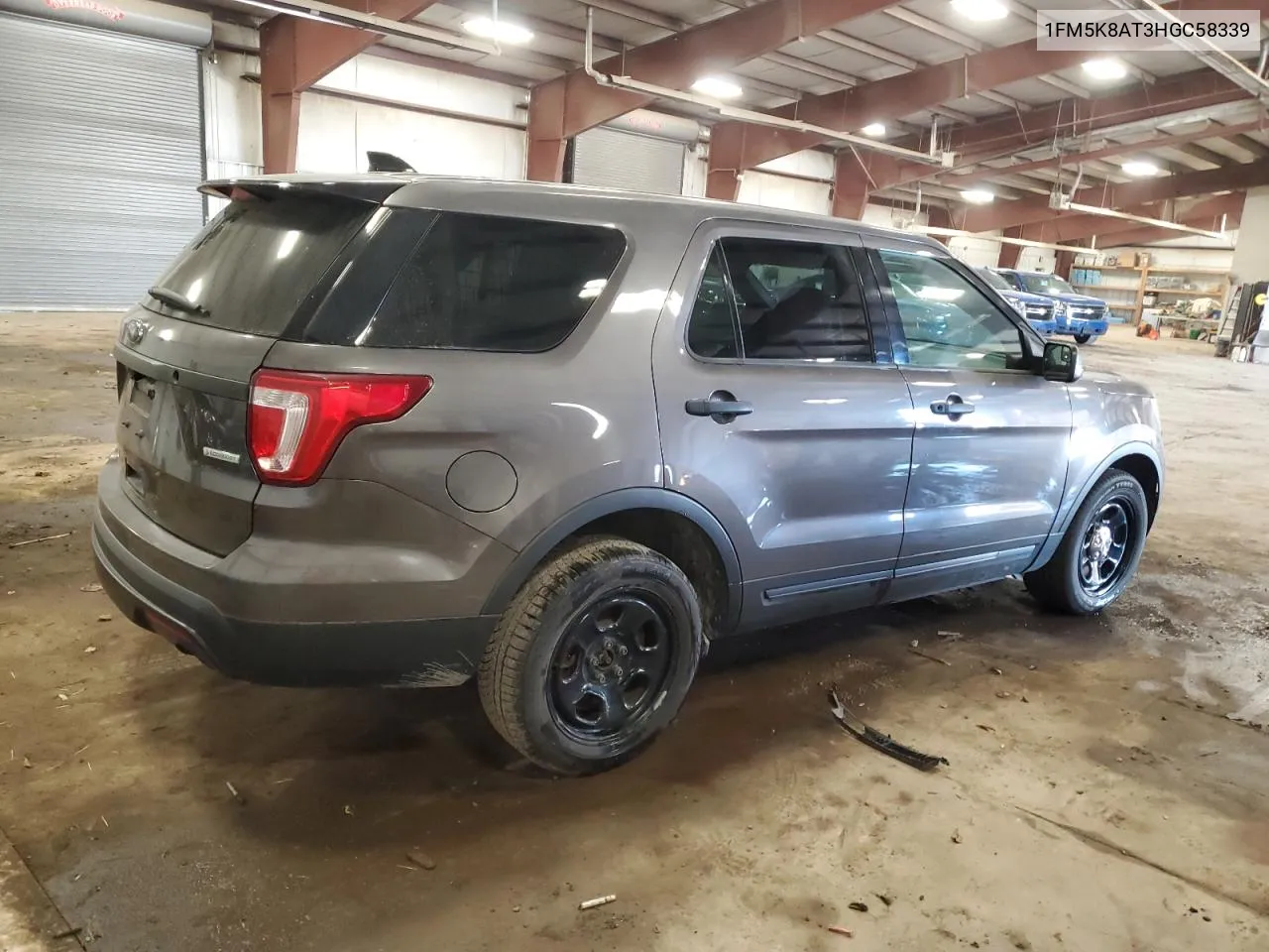 2017 Ford Explorer Police Interceptor VIN: 1FM5K8AT3HGC58339 Lot: 76998744