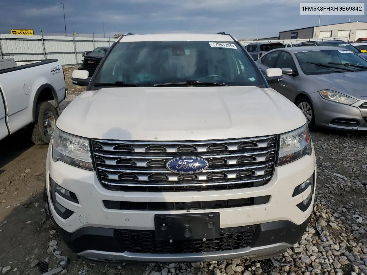 2017 Ford Explorer Limited VIN: 1FM5K8FHXHGB69842 Lot: 77061284