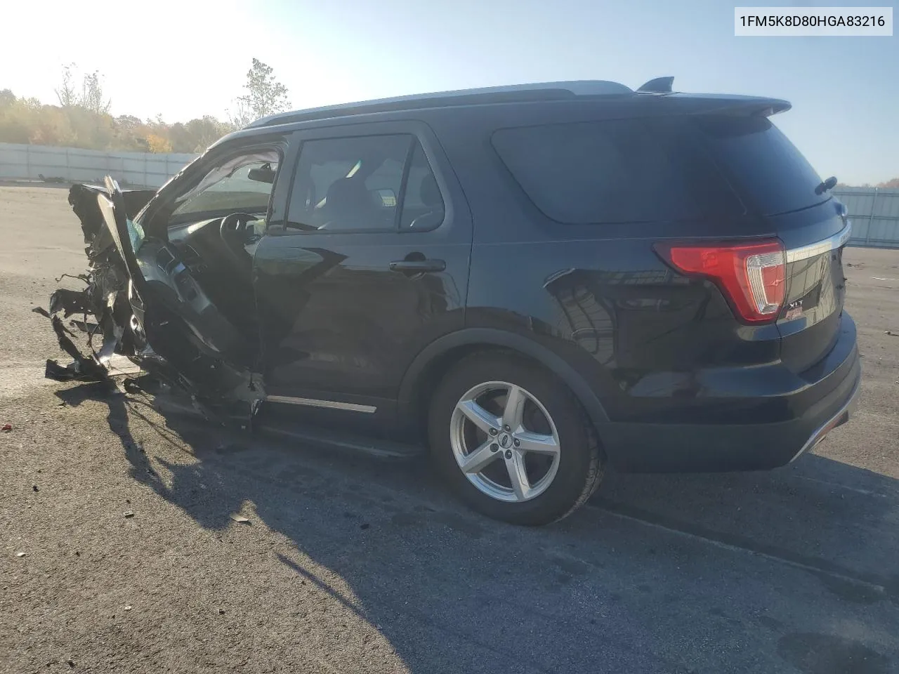 2017 Ford Explorer Xlt VIN: 1FM5K8D80HGA83216 Lot: 77134764