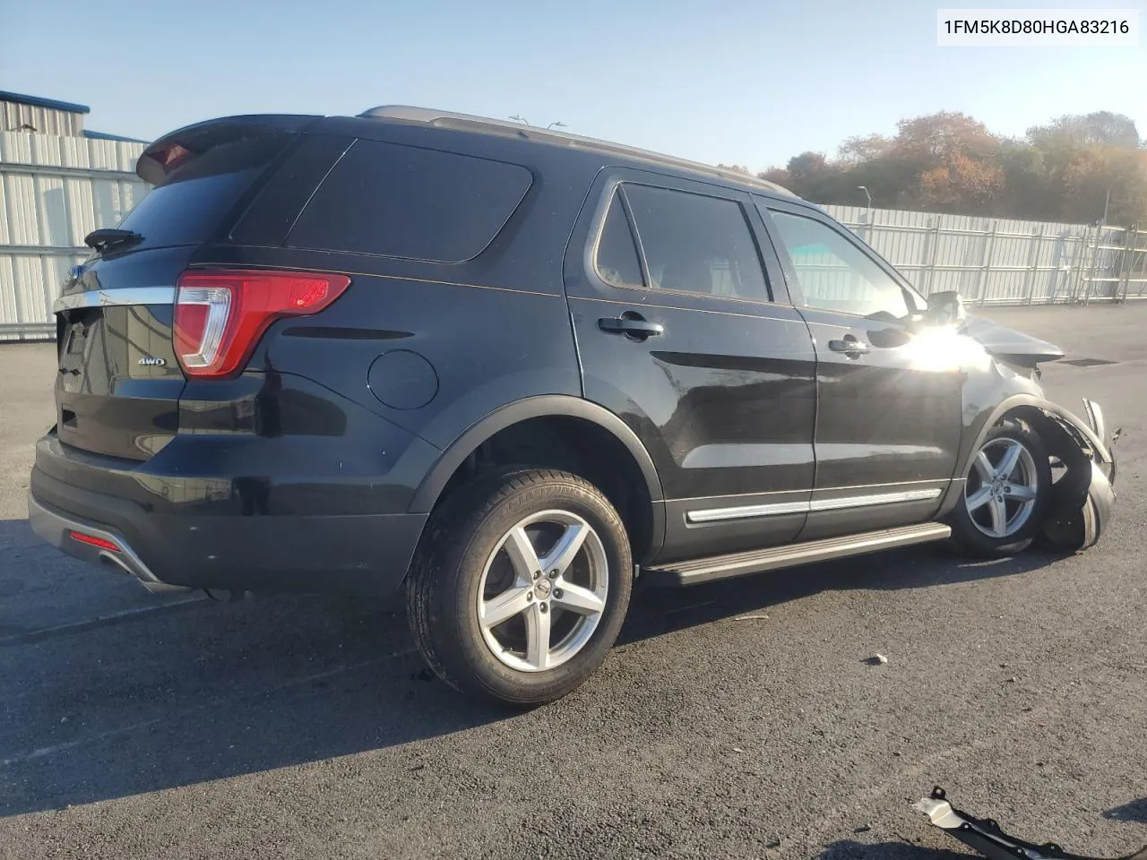 2017 Ford Explorer Xlt VIN: 1FM5K8D80HGA83216 Lot: 77134764