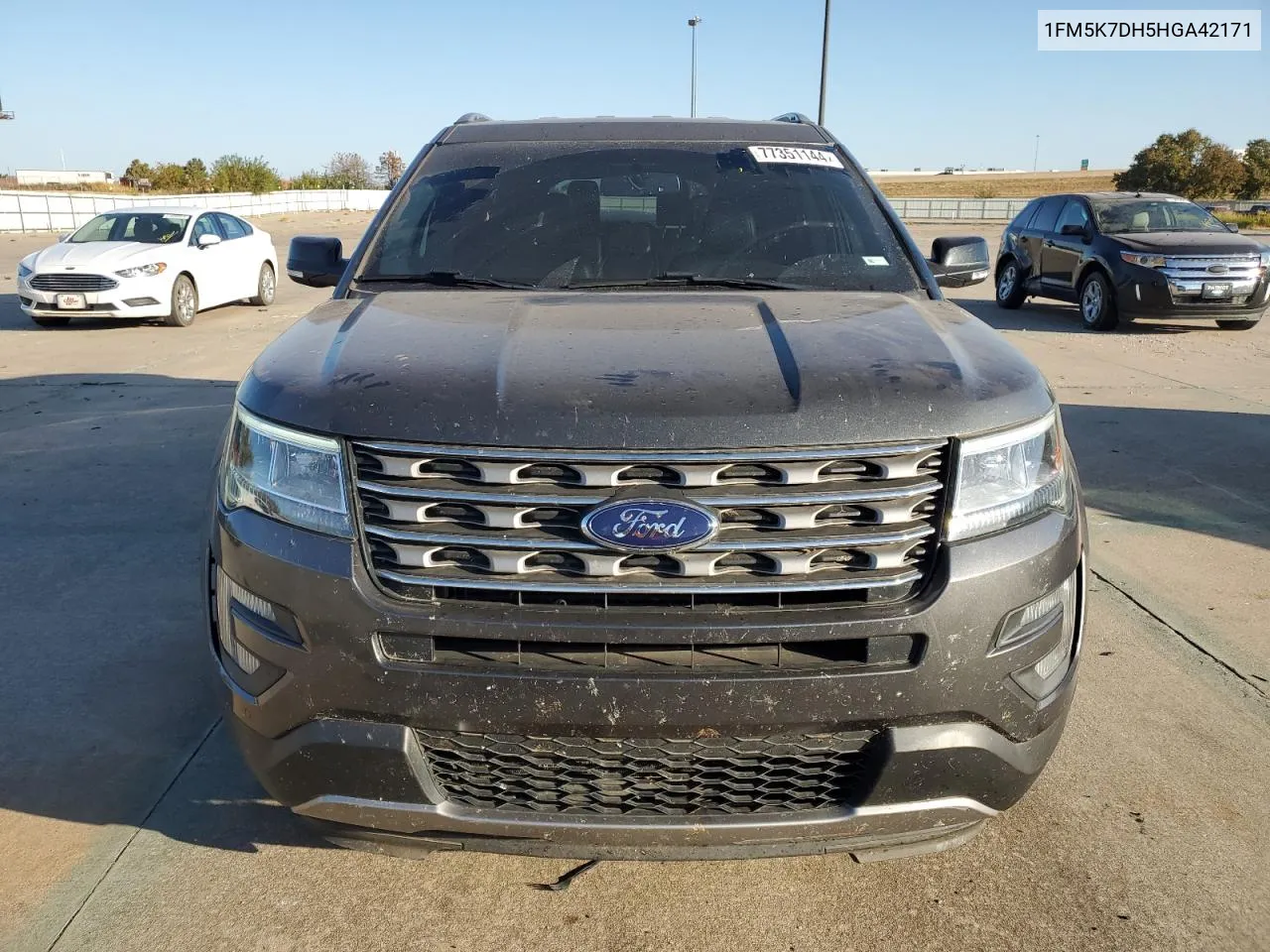 2017 Ford Explorer Xlt VIN: 1FM5K7DH5HGA42171 Lot: 77351144