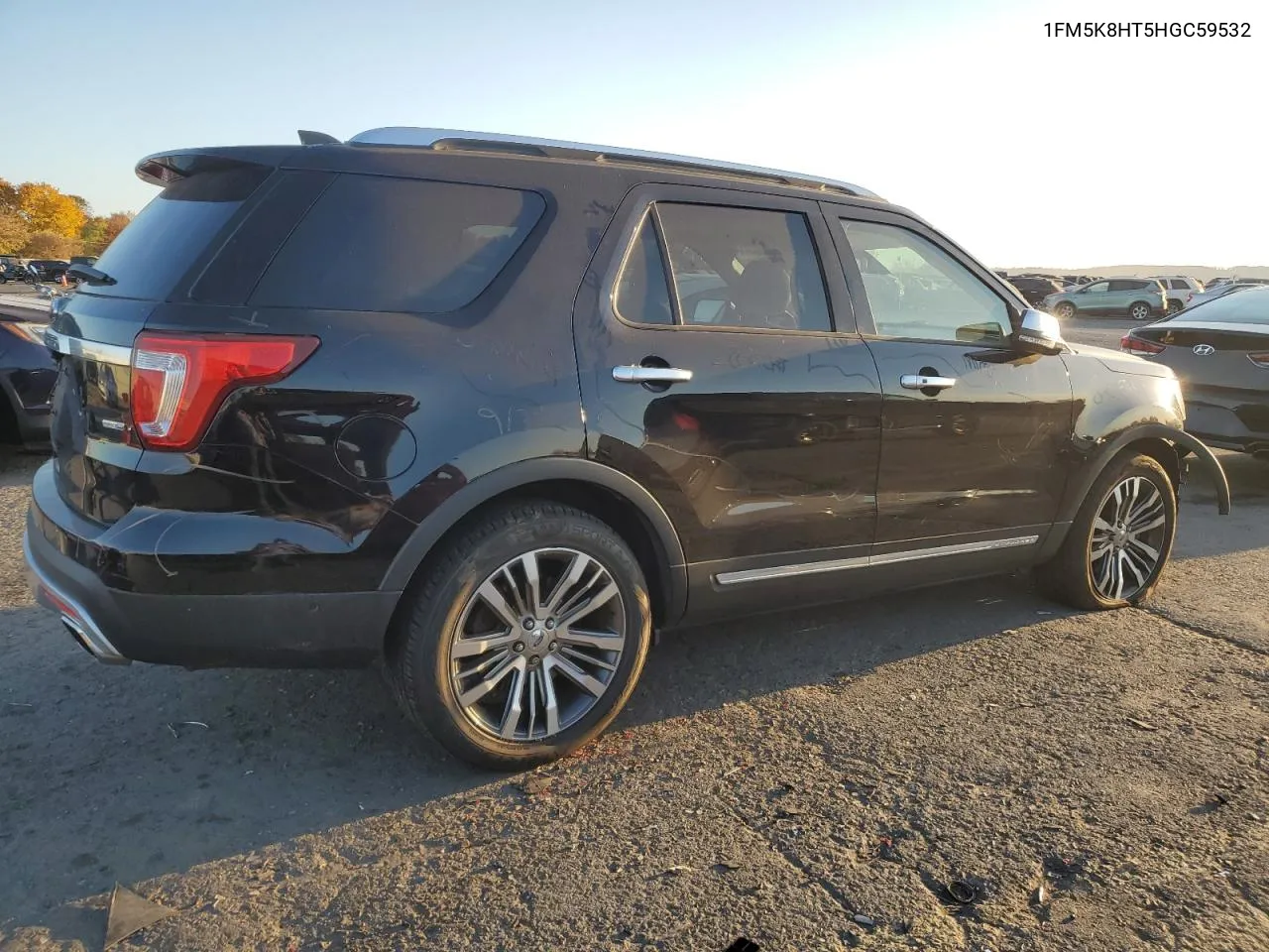 2017 Ford Explorer Platinum VIN: 1FM5K8HT5HGC59532 Lot: 77620044