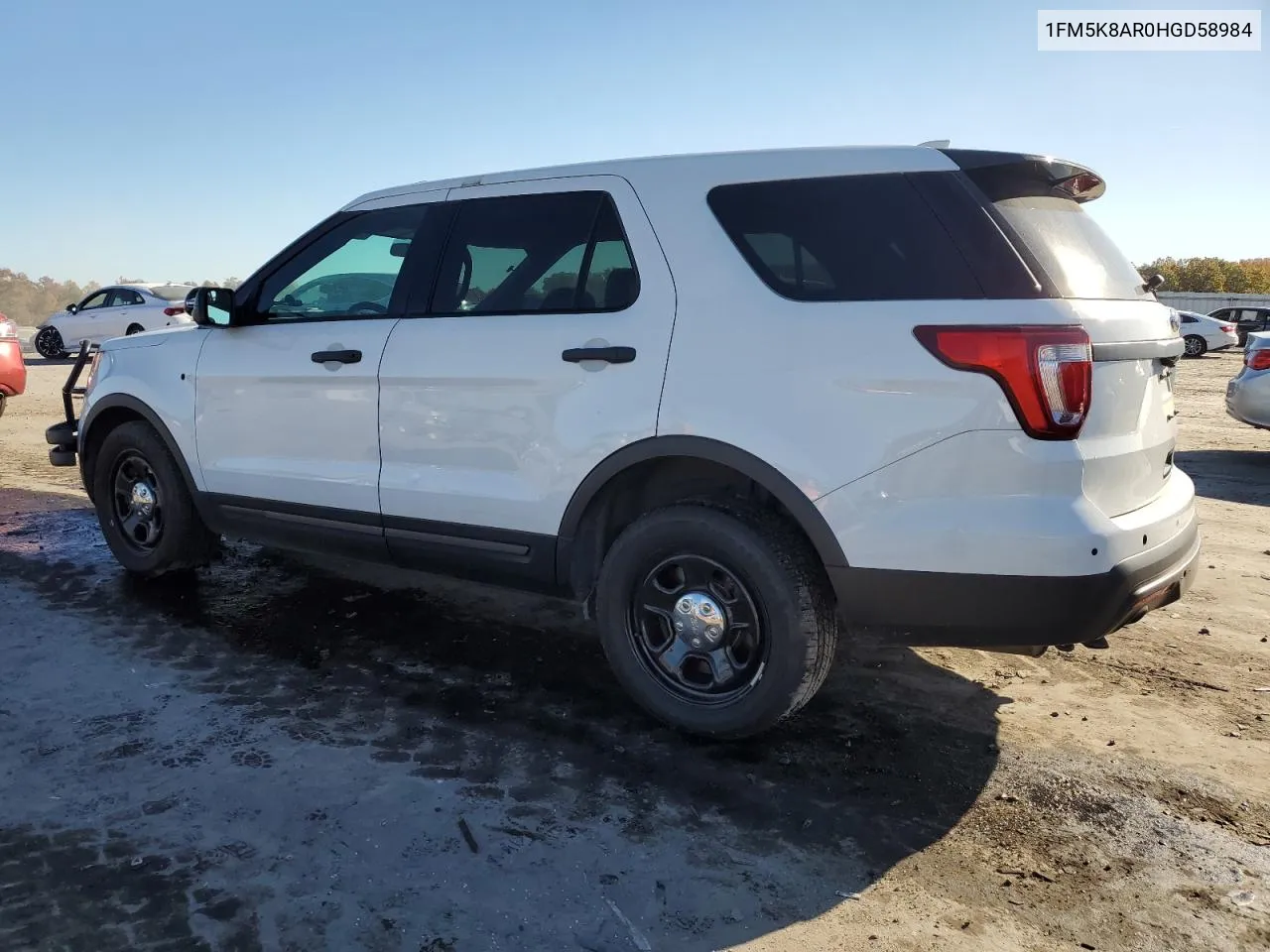 2017 Ford Explorer Police Interceptor VIN: 1FM5K8AR0HGD58984 Lot: 77647084